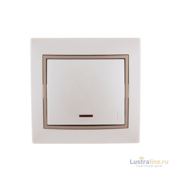 Выключатель с подсветкой Lezard Mira 701-3031-111