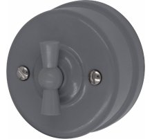 Выключатель одноклавишный проходной Bironi Лизетта B1-201-26