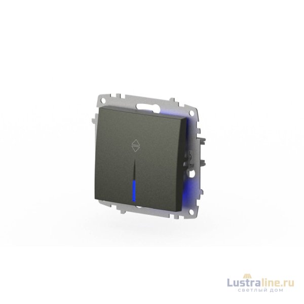 Переключатель с подсветкой ELBI Zena Vega 609-011100-210