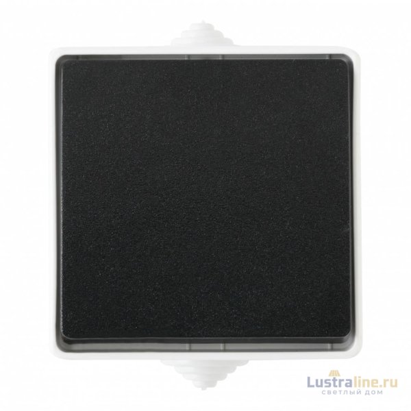 Выключатель одноклавишный проходной Arte Milano 309.32-1.grey