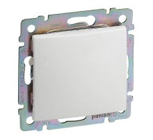 Переключатель одноклавишный промежуточный Legrand Valena 10A 250V белый 694263