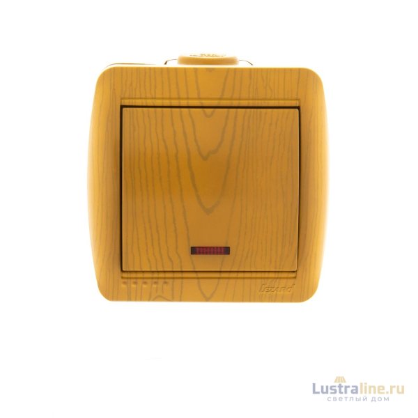 Выключатель с подсветкой Lezard Nata 710-0700-111