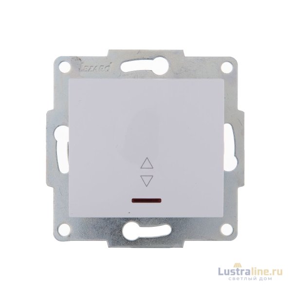 Выключатель проходной с подсветкой Lezard Karina 707-0288-114