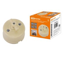 Выключатель фарфоровый поворотный с ручкой Болонь TDM Electric SQ1820-0310 Выключатель фарфоровый поворотный с ручкой Болонь TDM Electric SQ1820-0310