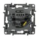 Выключатель одноклавишный Legrand Etika 10A 250V с подсветкой белый 672203