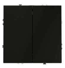 Выключатель двухклавишный Voltum S70 VLS020108