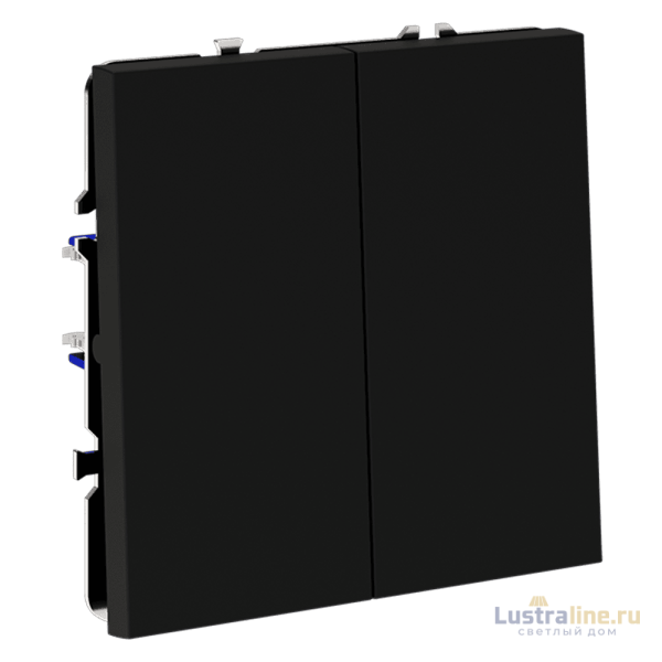 Проходной переключатель двухклавишный Voltum S70 VLS020308