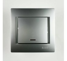 Выключатель проходной с подсветкой Lezard Karina 707-4388-114