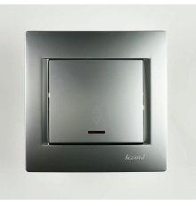 Выключатель проходной с подсветкой Lezard Karina 707-4388-114