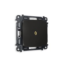 Комплект механизма 1-кл выключателя с подсветкой Ambrella Volt Omega MO802010