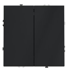 Выключатель двухклавишный Voltum S70 VLS020107