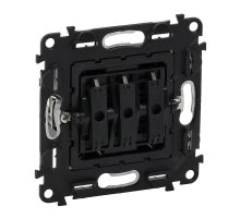 Выключатель трехклавишный Legrand Valena Мех In Matic 10AX 250V винтовой зажим 752003