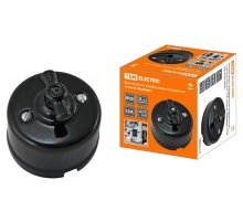 Выключатель фарфоровый поворотный с ручкой Болонь TDM Electric SQ1820-0002