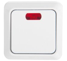 Выключатель 1-клавишный General Альфа 477001