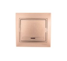 Выключатель с подсветкой Lezard Mira 701-3131-111