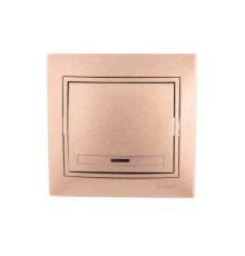 Выключатель с подсветкой Lezard Mira 701-3131-111