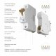Автоматический выключатель 1P 16 A C 4,5 kА Werkel W901P164 4690389192555 a062455