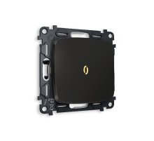 Комплект механизма 1-кл проходного выключателя с подсветкой Ambrella Volt Omega MO802030