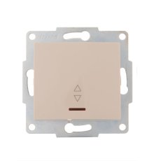Выключатель проходной с подсветкой Lezard Karina 707-0388-114