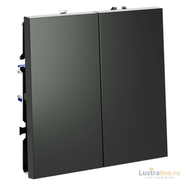 Выключатель двухклавишный Voltum S70 VLS020106 Выключатель двухклавишный Voltum S70 VLS020106
