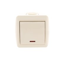 Выключатель с подсветкой Lezard Nata 710-0300-111 Выключатель с подсветкой Lezard Nata 710-0300-111