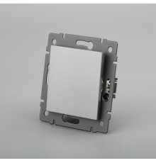 Механизм выключателя одноклавишный перекрёстный Arlight SWT-MKX1-PL-GR-V (250V, 10A) 049877