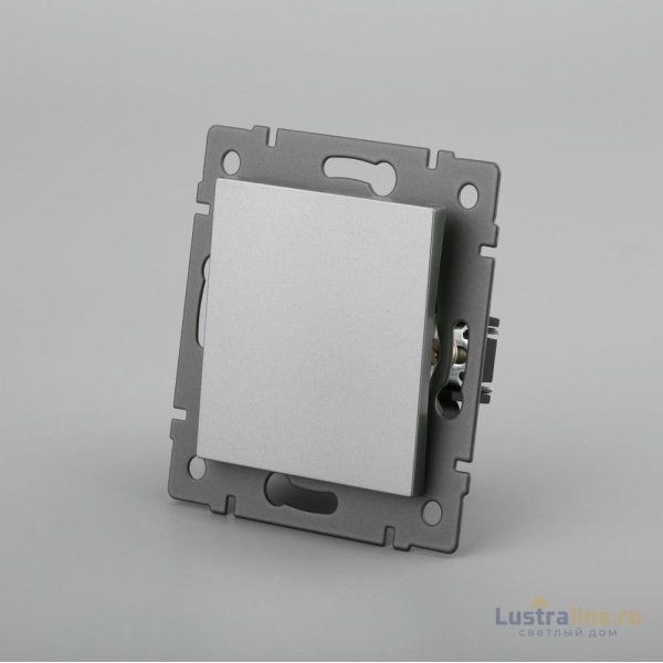 Механизм выключателя одноклавишный перекрёстный Arlight SWT-MKX1-PL-GR-V (250V, 10A) 049877
