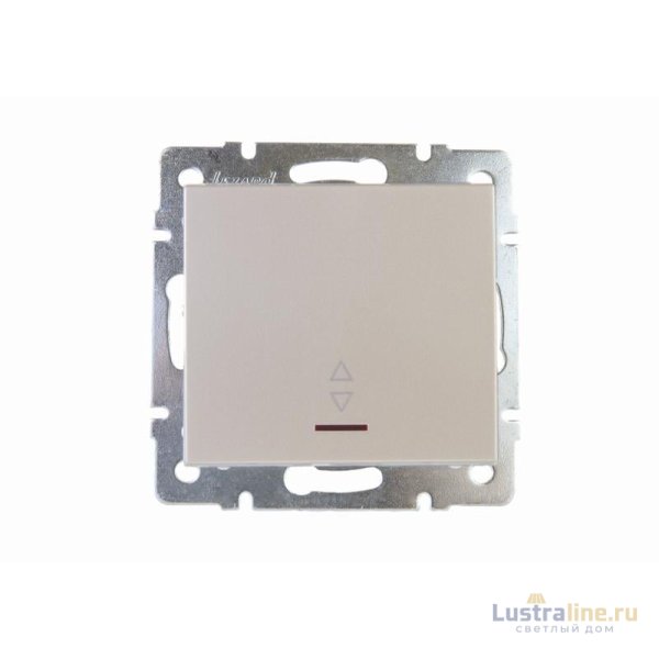 Выключатель проходной с подсветкой Lezard Rain 703-3088-114