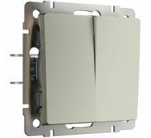 Выключатель двухклавишный проходной Werkel W1222004 4690389211928 a069458