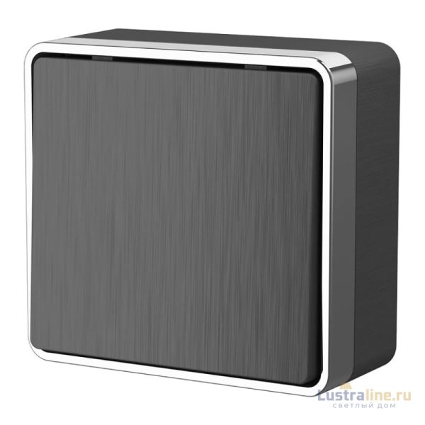 Выключатель Werkel Gallant графит рифленый W5012004 4690389164071 a051338