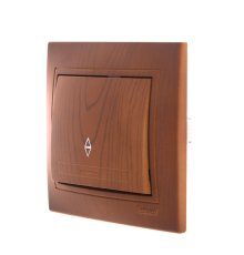 Выключатель проходной Lezard Mira 701-0801-105