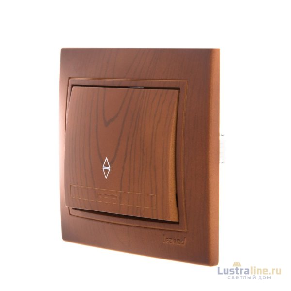 Выключатель проходной Lezard Mira 701-0801-105