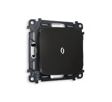 Комплект механизма 1-кл проходного выключателя с подсветкой Ambrella Volt Omega MO802035