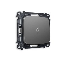 Комплект механизма 1-кл выключателя с подсветкой Ambrella Volt Omega MO652015