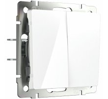 Выключатель двухклавишный с самовозвратом Werkel 4690389192319 W1122401 a062572