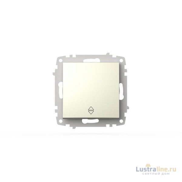 Переключатель одноклавишный ELBI Zena Vega 609-010300-209