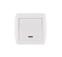 Выключатель с подсветкой Lezard Demet 711-0200-111