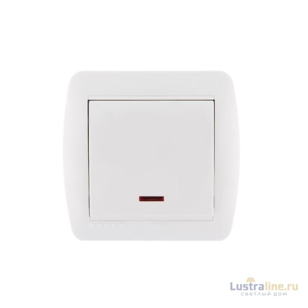 Выключатель с подсветкой Lezard Demet 711-0200-111