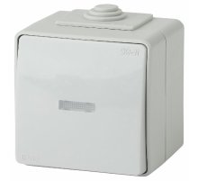 Переключатель с подсветкой Эра 11-1610-03 Б0035981