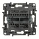 Переключатель двухклавишный Legrand Etika 10A 250V белый 672212
