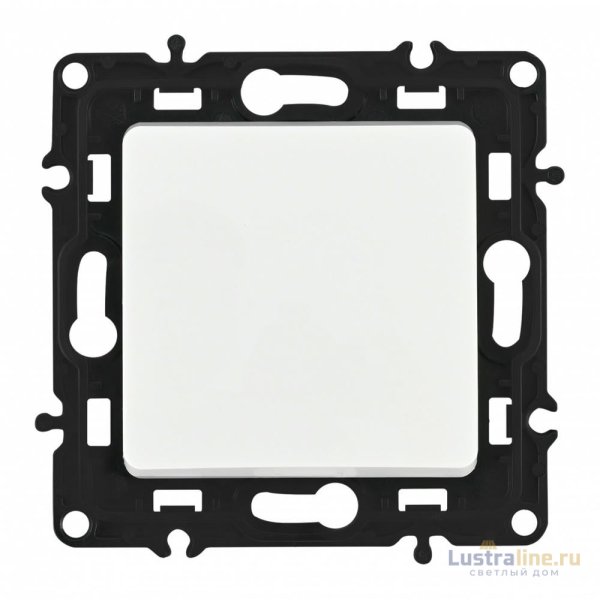 Выключатель одноклавишный проходной Arte Milano 217.32-1.white