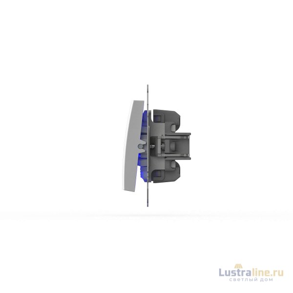 Выключатель двухклавишный с подсветкой ELBI Zena Vega 609-015600-203 Выключатель двухклавишный с подсветкой ELBI Zena Vega 609-015600-203