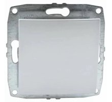 Выключатель одноклавишный перекресный Mono Electric Despina-Larissa 10А 250В слоновая кость 500-000125-112