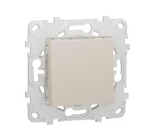 Переключатель двухклавишный Schneider Electric Unica New NU521344