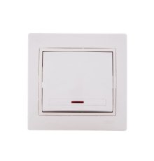 Выключатель с подсветкой Lezard Mira 701-0303-111