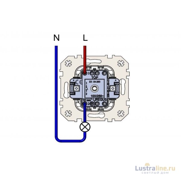 Кнопка звонка Liregus Epsilon 28-011
