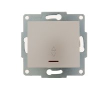 Выключатель проходной с подсветкой Lezard Karina 707-3088-114