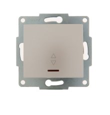 Выключатель проходной с подсветкой Lezard Karina 707-3088-114