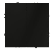 Проходной переключатель двухклавишный Voltum S70 VLS020308