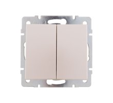 Выключатель двойной Lezard Rain 703-3088-101 Выключатель двойной Lezard Rain 703-3088-101